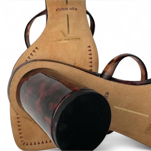 Elegant Brown Heeled Size 6 - Picture 3 of 5